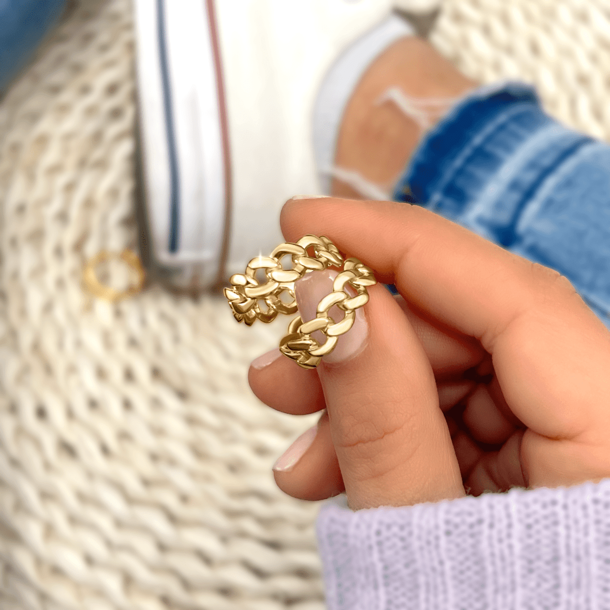 Anillo Cadena - LePetiteMarie