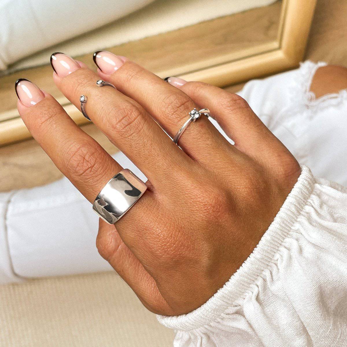 Anillo Circonita Oval - LePetiteMarie