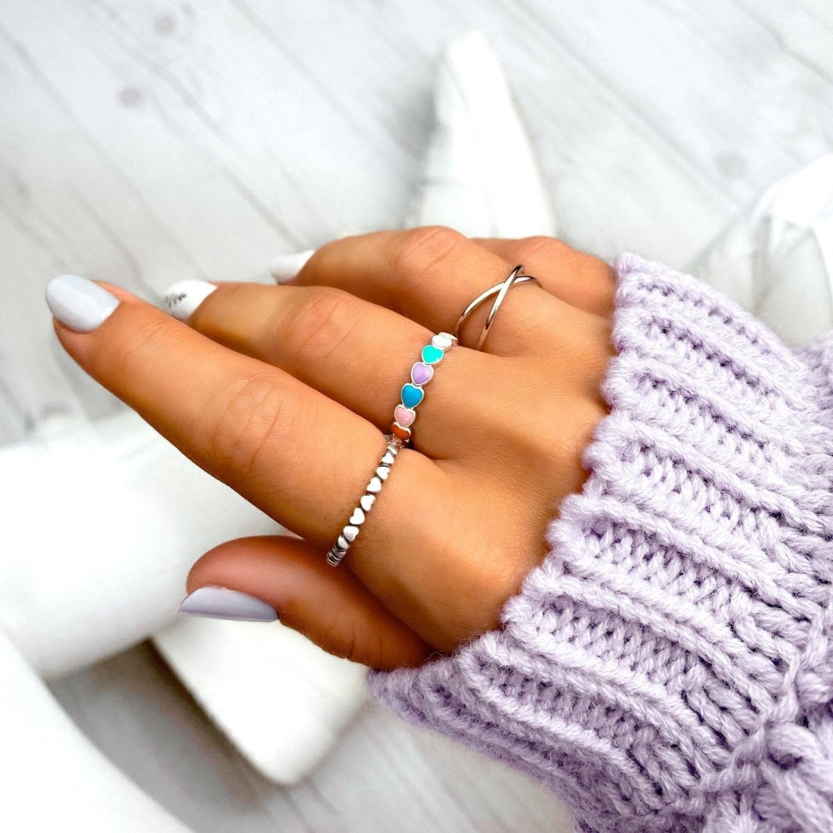 Anillo Corazones - LePetiteMarie