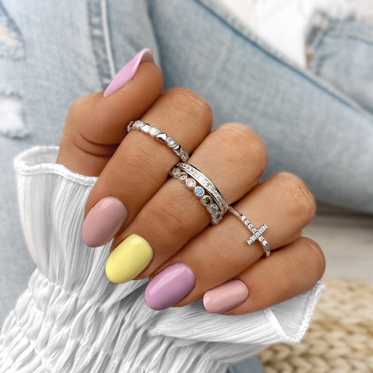 Anillo Cruz Religiosa - LePetiteMarie