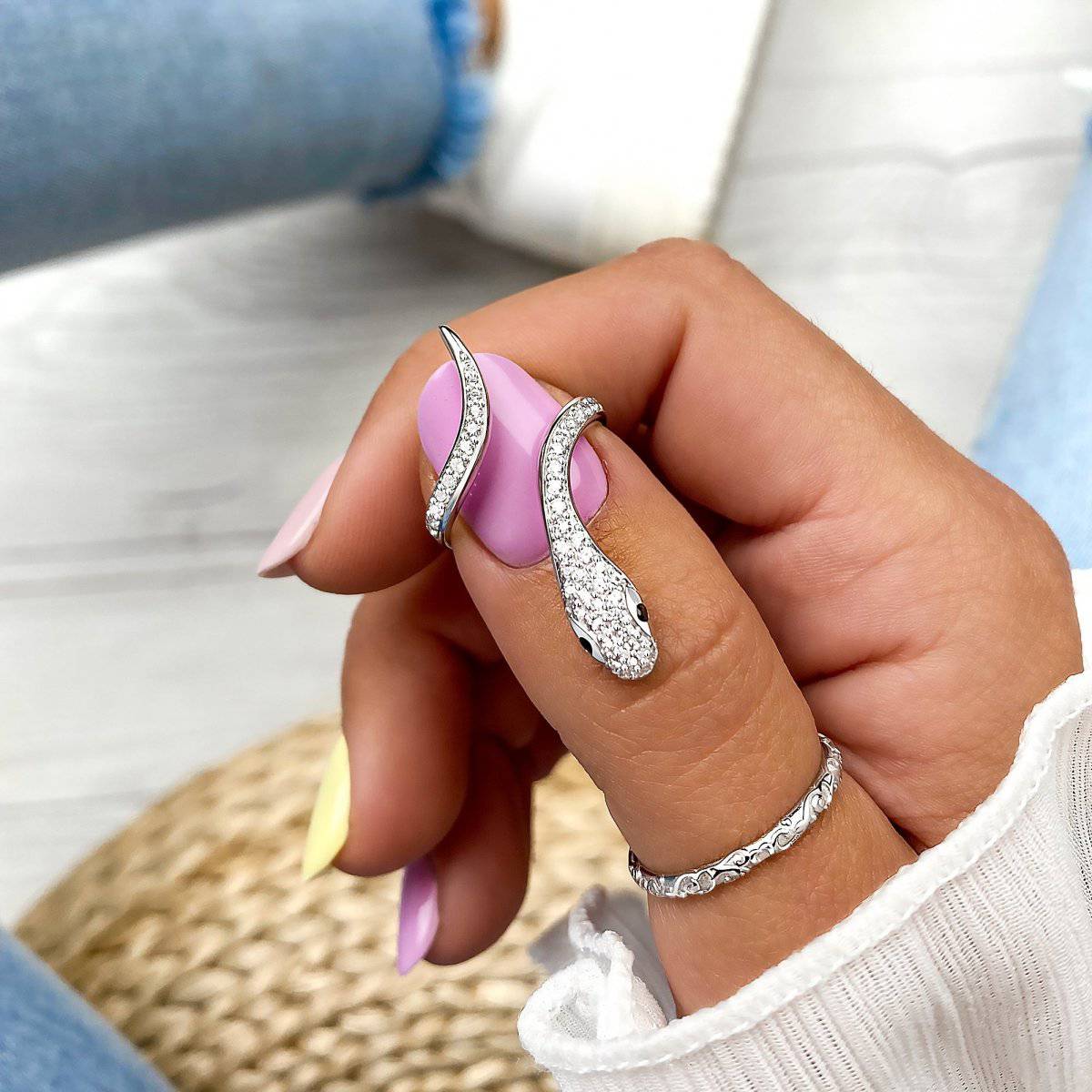 Anillo "Culebrita Brillosa" - LePetiteMarie