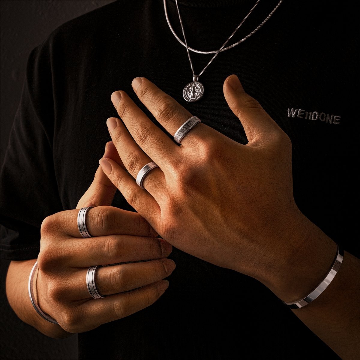 Anillo Hombre BRAVE Basalto - LePetiteMarie