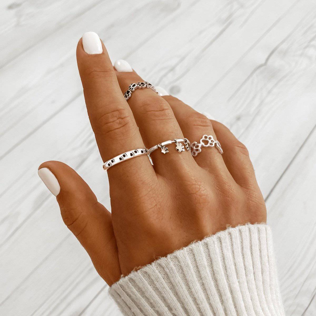 Anillo Huellas Pet - LePetiteMarie