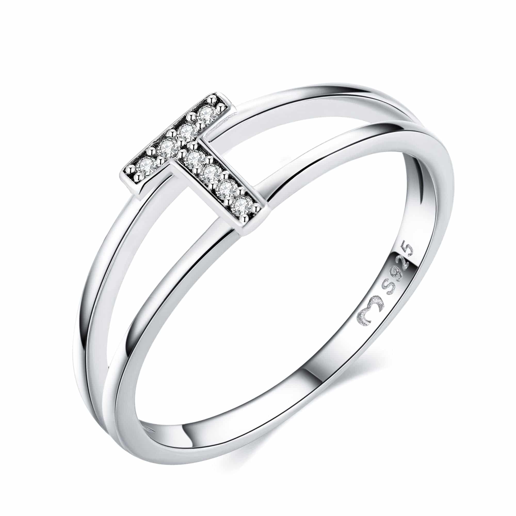 Anillo "Iniciales Plateadas" - LePetiteMarie