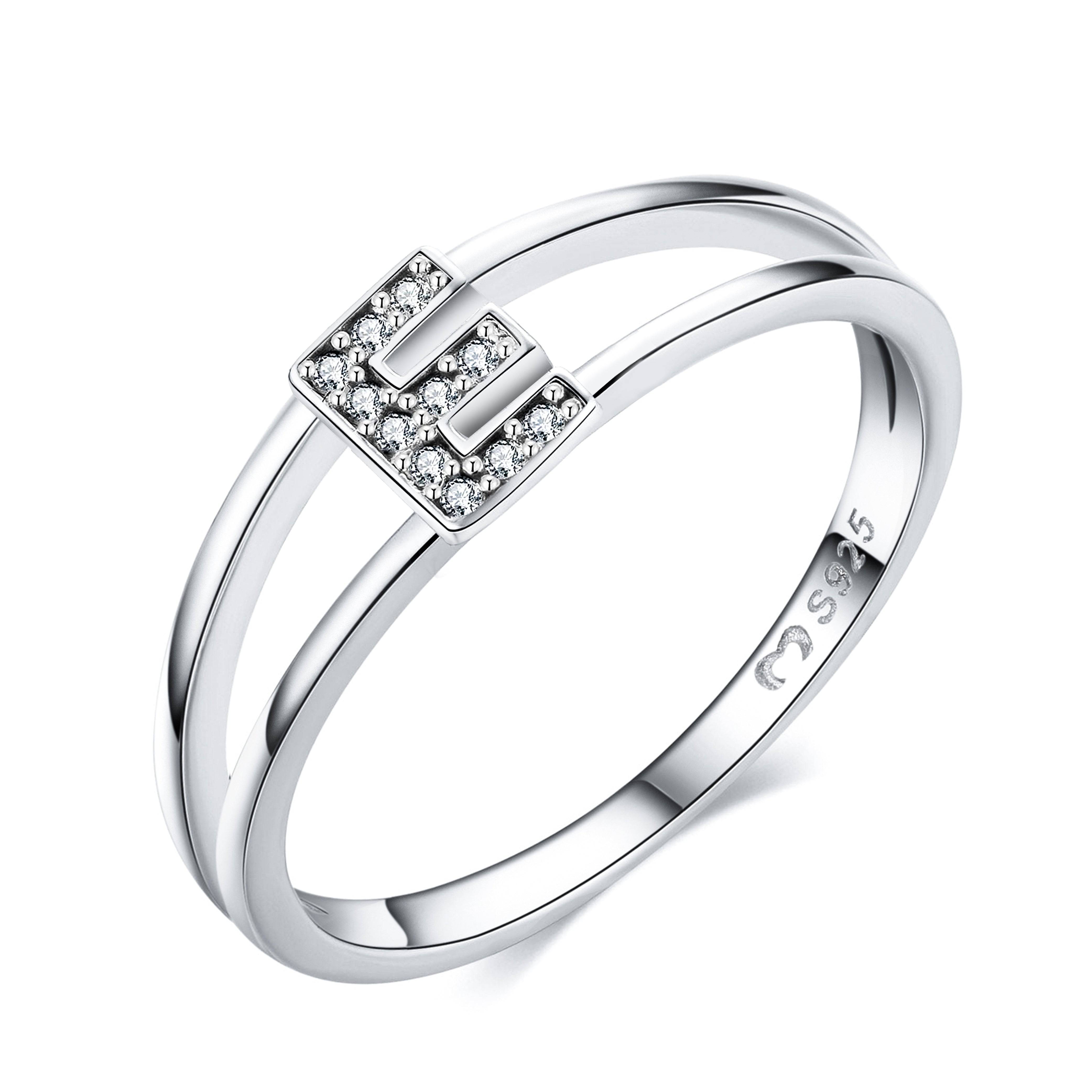 Anillo "Iniciales Plateadas" - LePetiteMarie