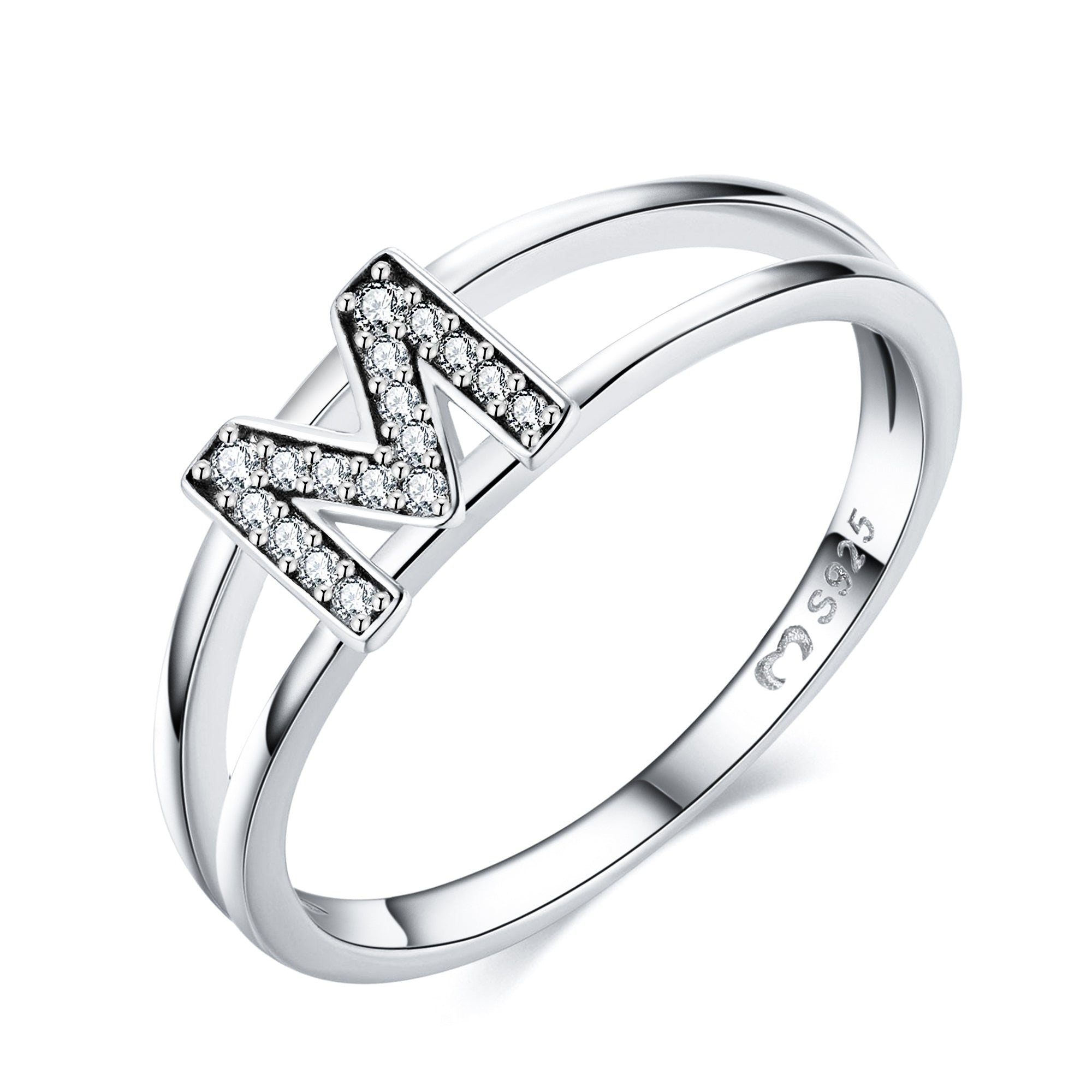 Anillo "Iniciales Plateadas" - LePetiteMarie