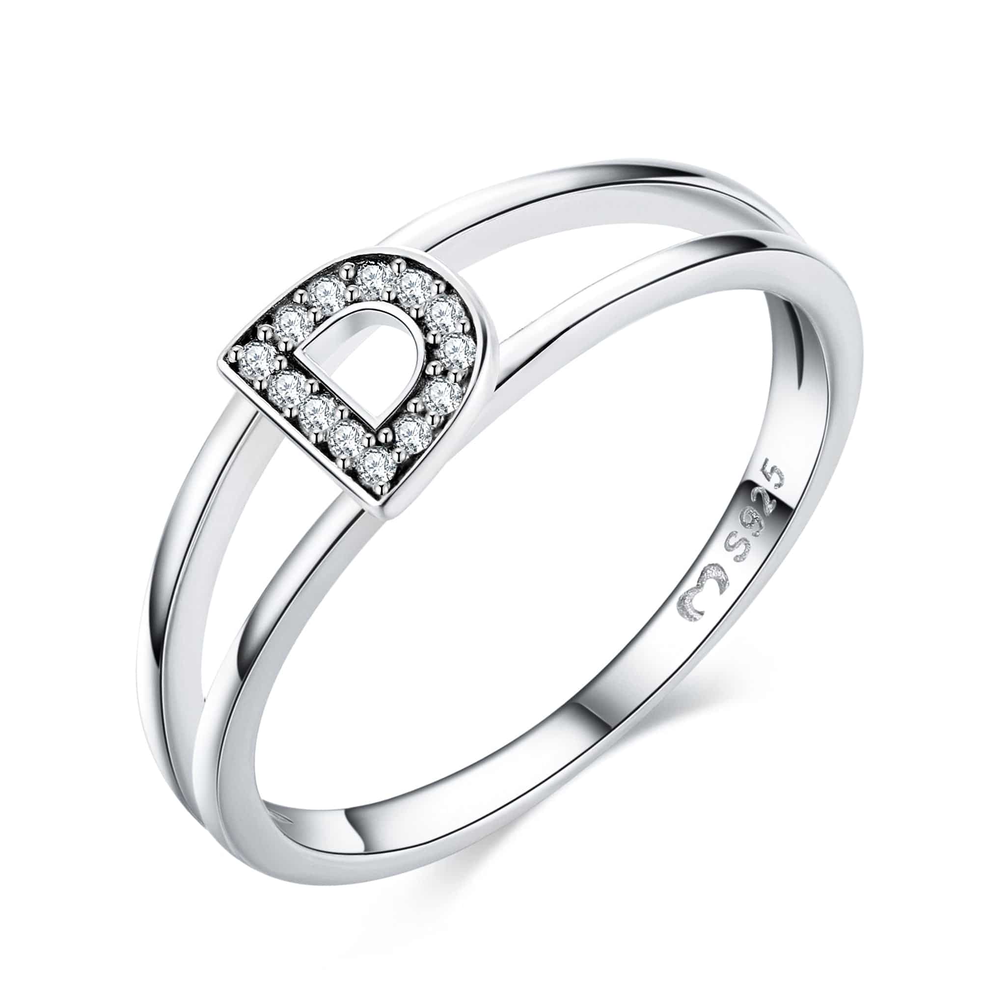 Anillo "Iniciales Plateadas" - LePetiteMarie