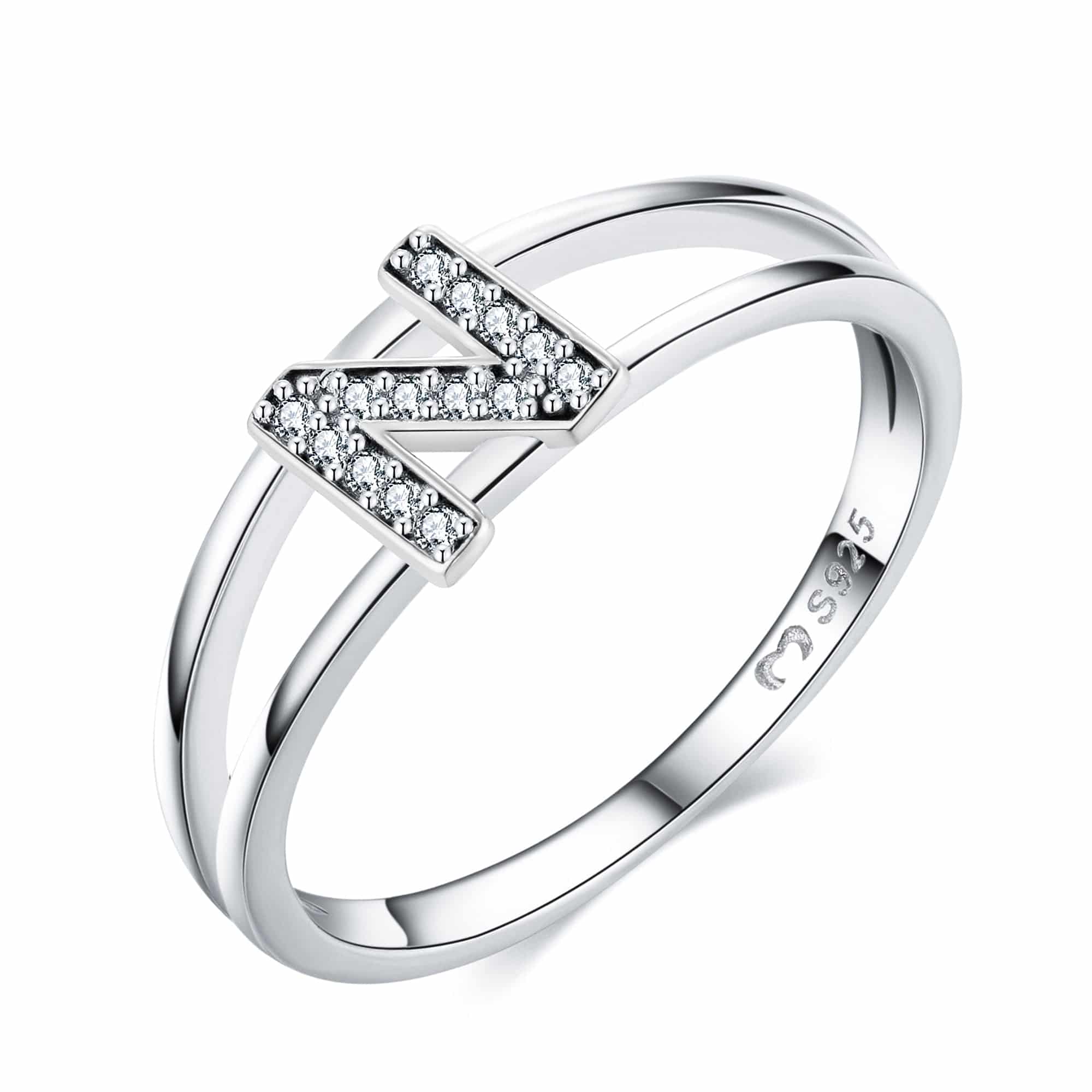 Anillo "Iniciales Plateadas" - LePetiteMarie