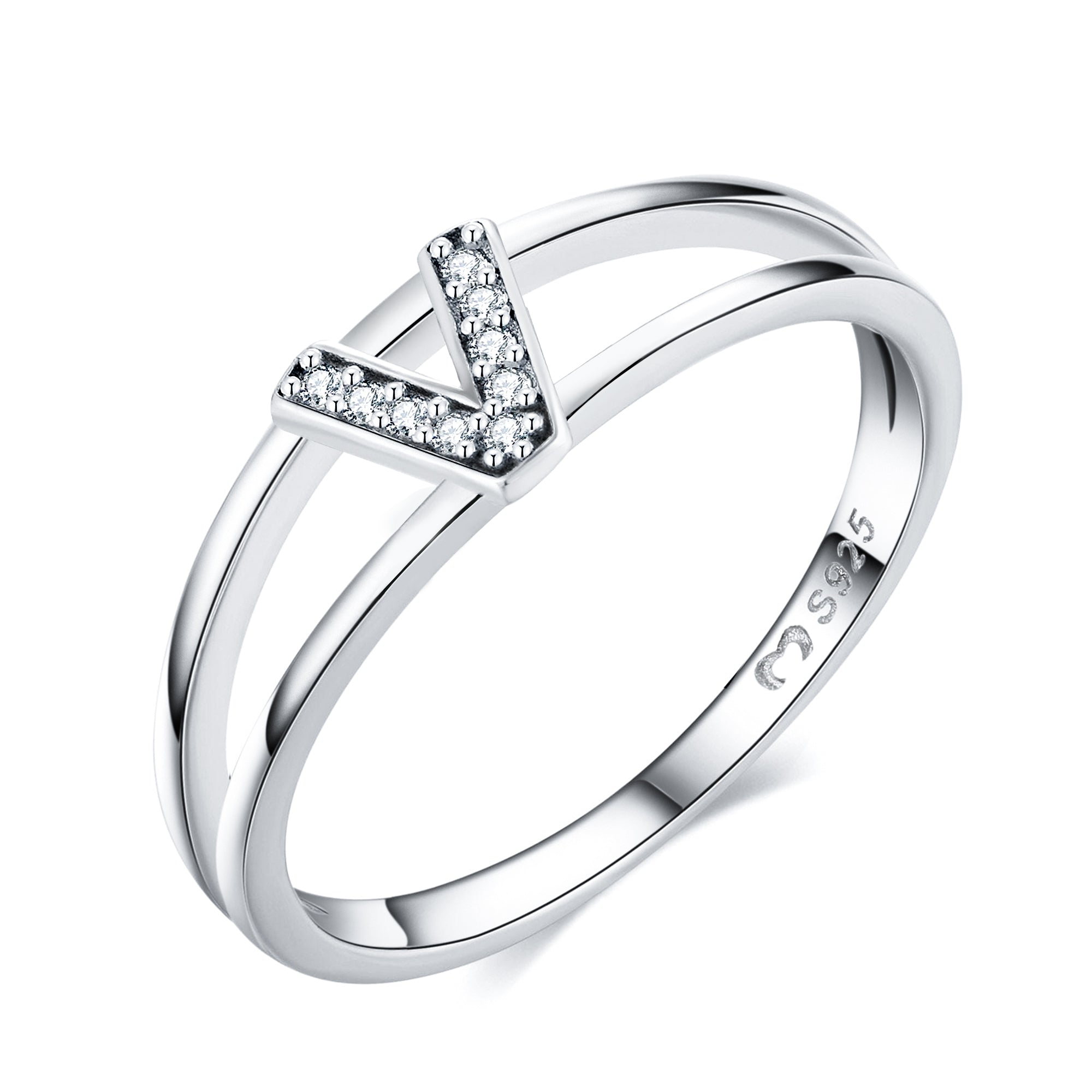 Anillo "Iniciales Plateadas" - LePetiteMarie