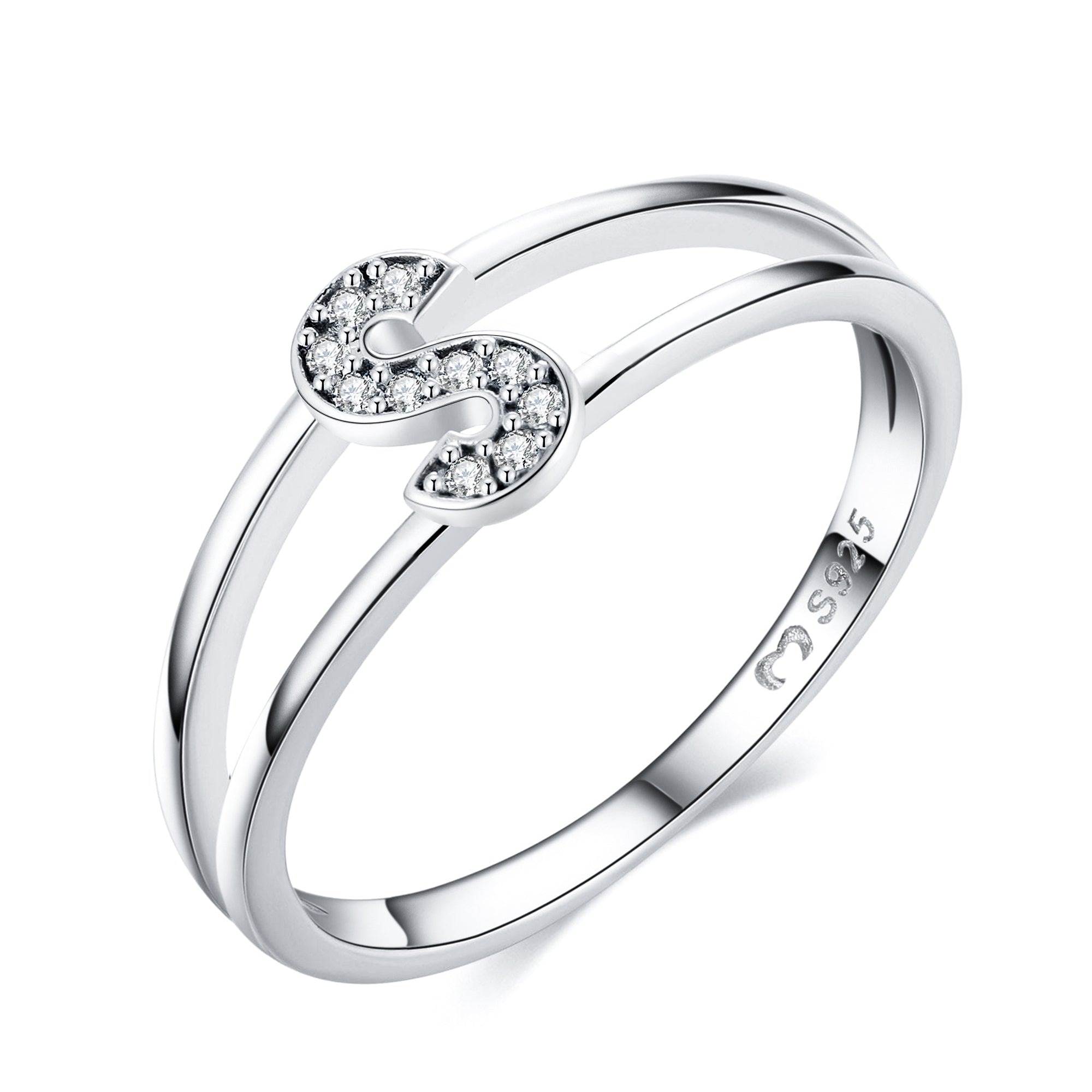 Anillo "Iniciales Plateadas" - LePetiteMarie