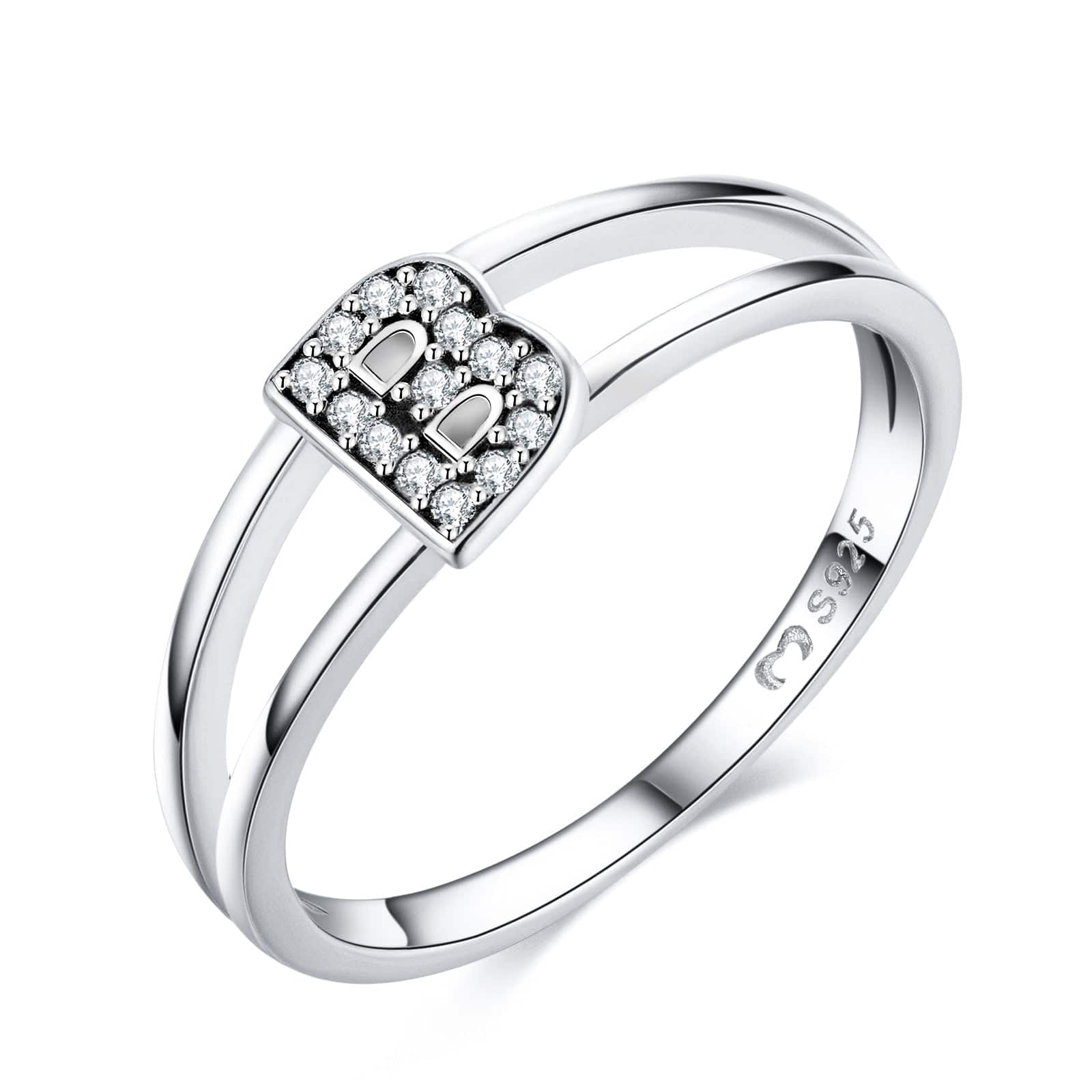 Anillo "Iniciales Plateadas" - LePetiteMarie