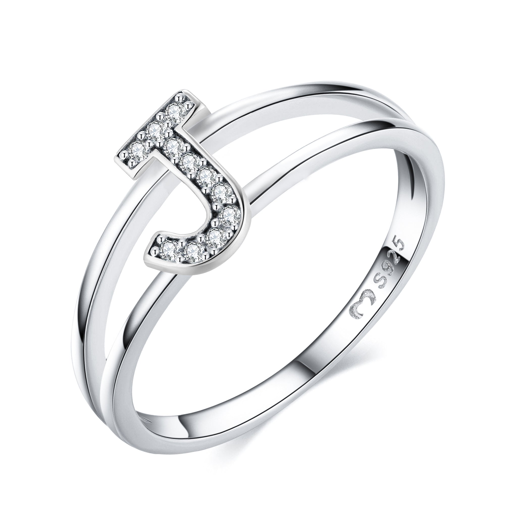 Anillo "Iniciales Plateadas" - LePetiteMarie