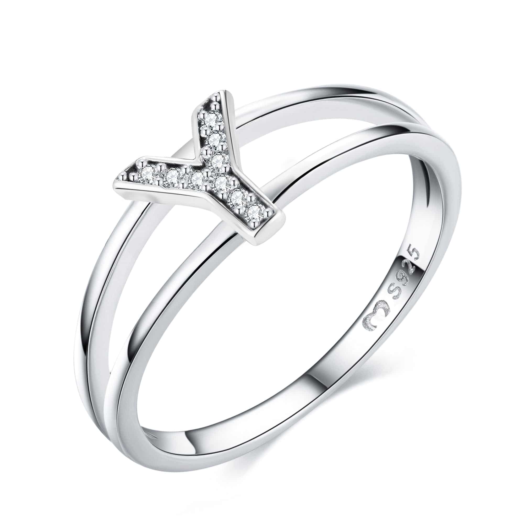 Anillo "Iniciales Plateadas" - LePetiteMarie