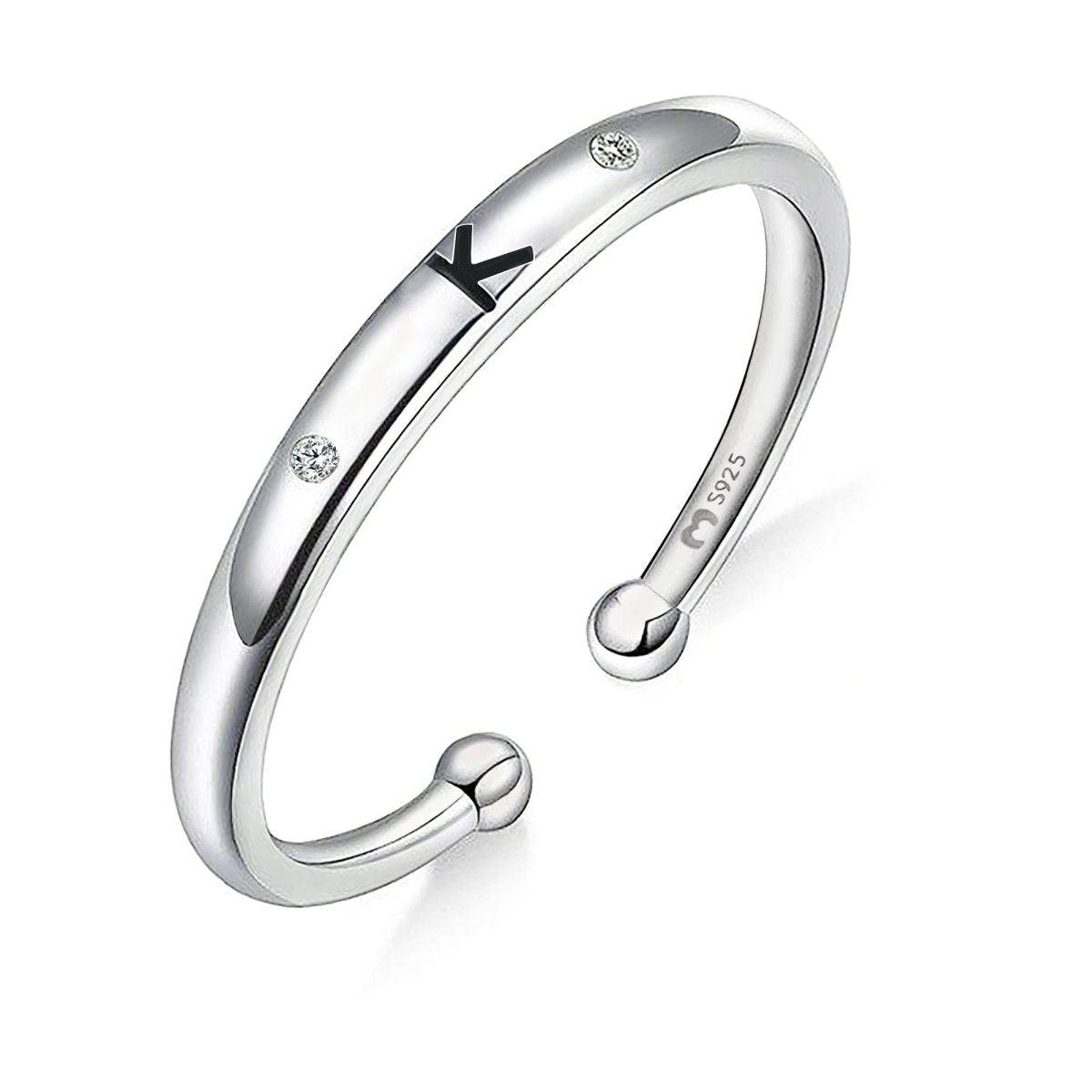 Anillo "Initial Letter" - LePetiteMarie