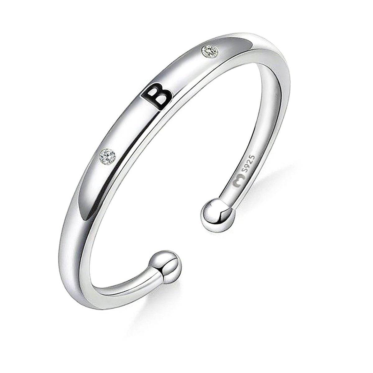 Anillo "Initial Letter" - LePetiteMarie