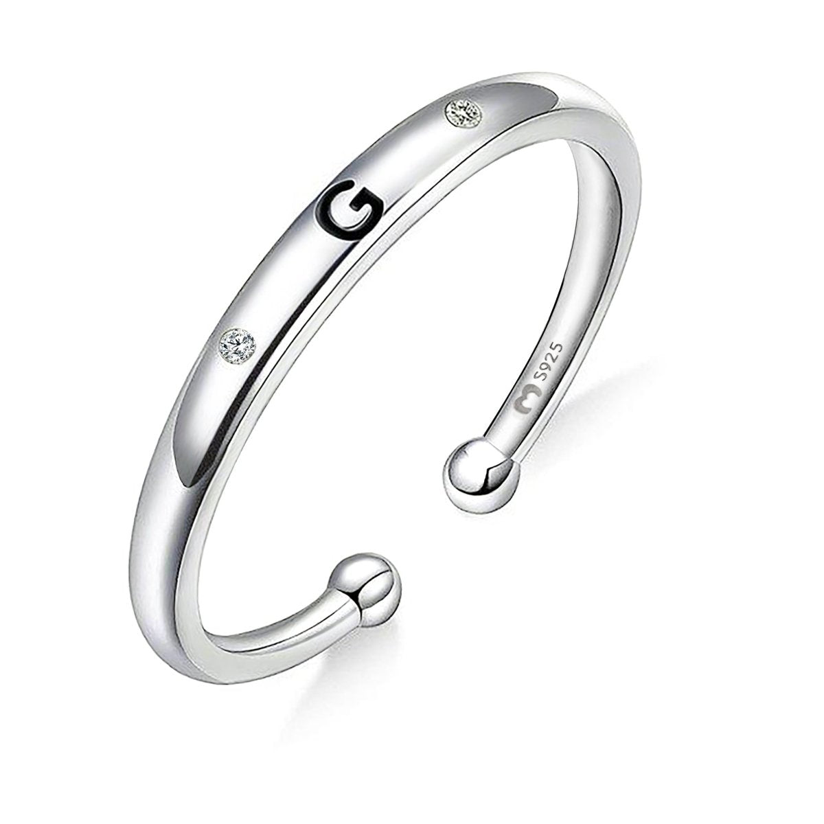 Anillo "Initial Letter" - LePetiteMarie