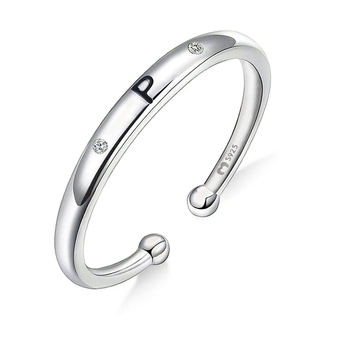 Anillo "Initial Letter" - LePetiteMarie