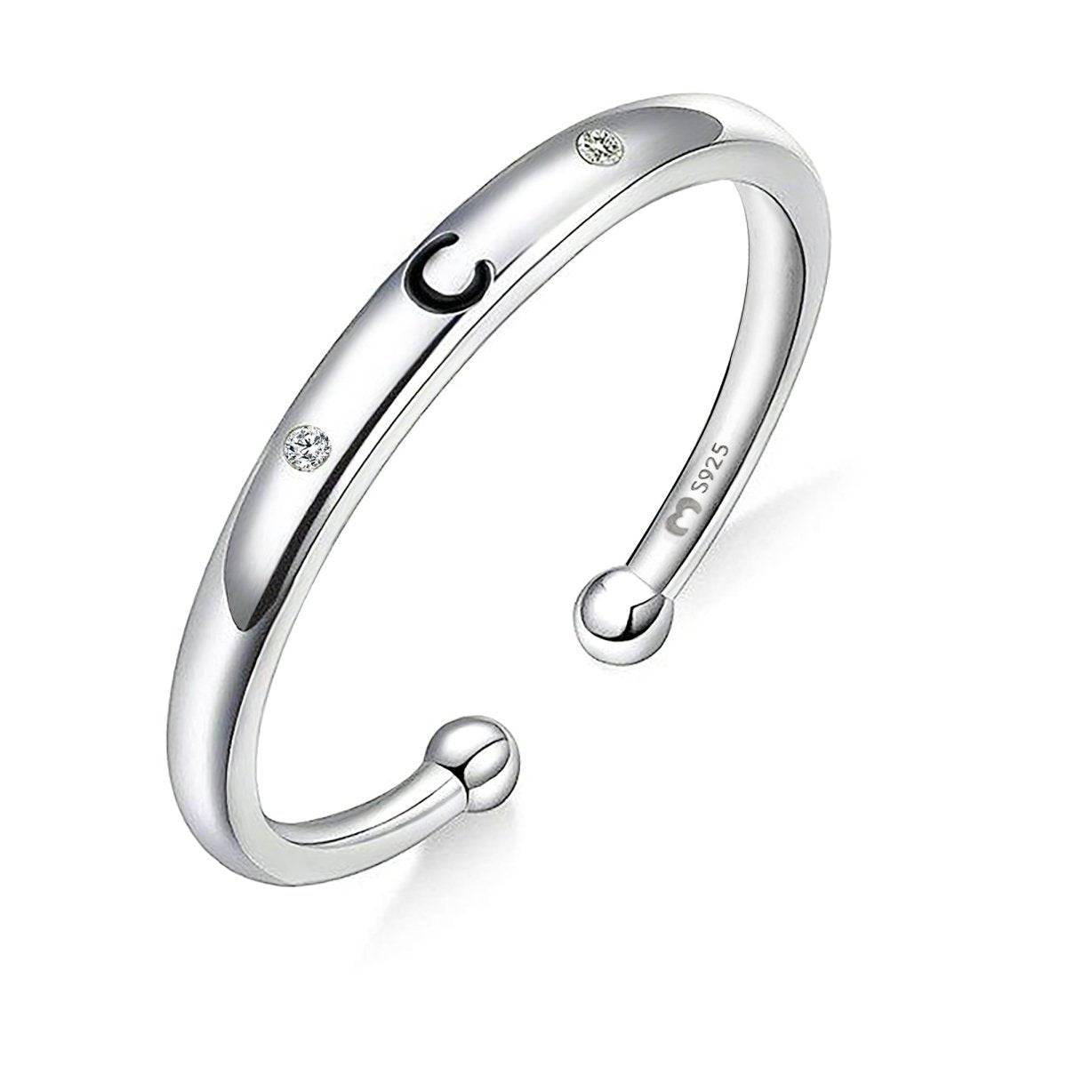 Anillo "Initial Letter" - LePetiteMarie