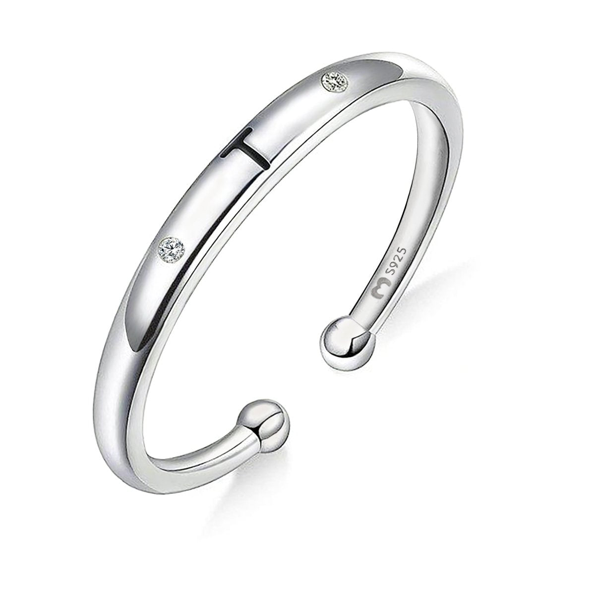 Anillo "Initial Letter" - LePetiteMarie