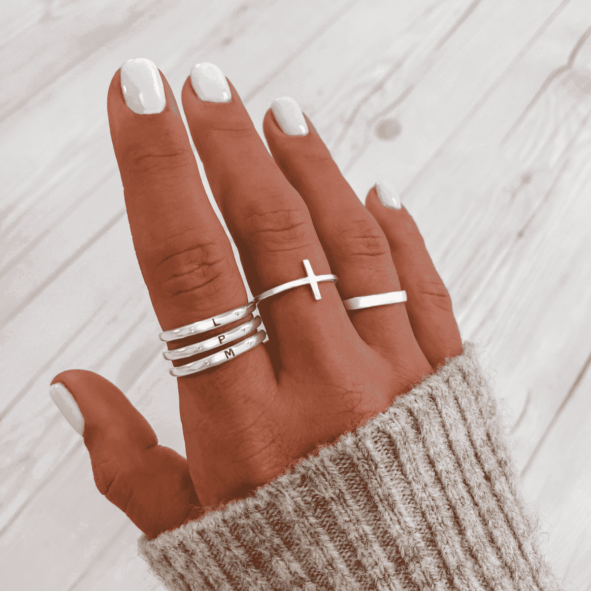 Anillo Initial Letter - LePetiteMarie