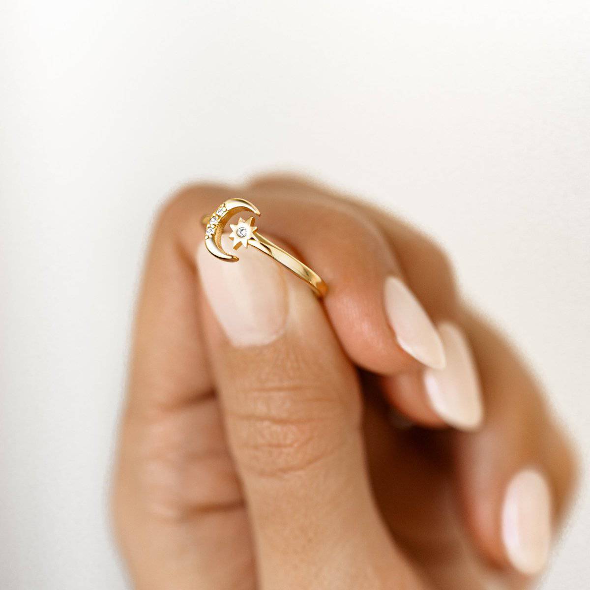 Anillo Luna y Sol - LePetiteMarie