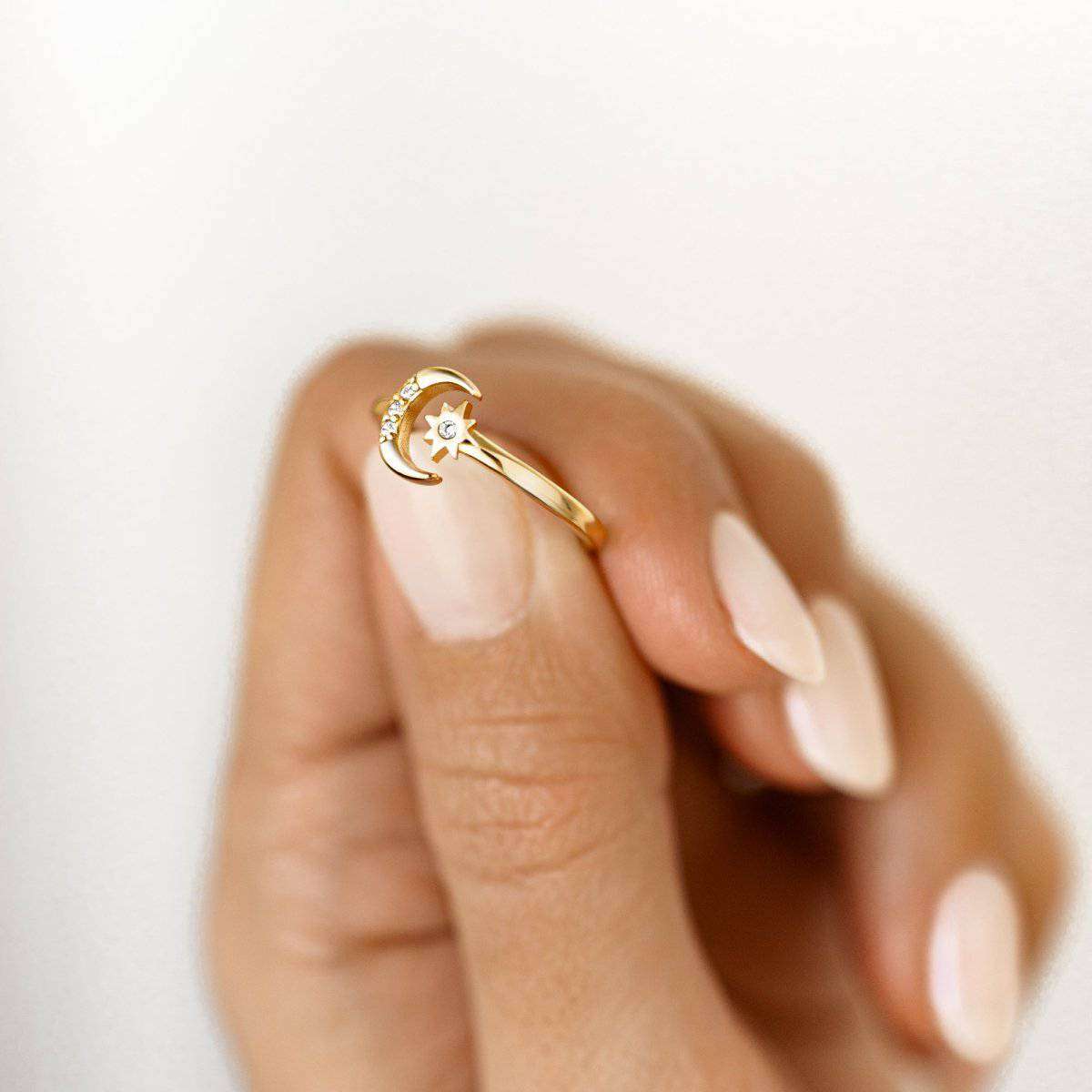 Anillo Luna y Sol - LePetiteMarie
