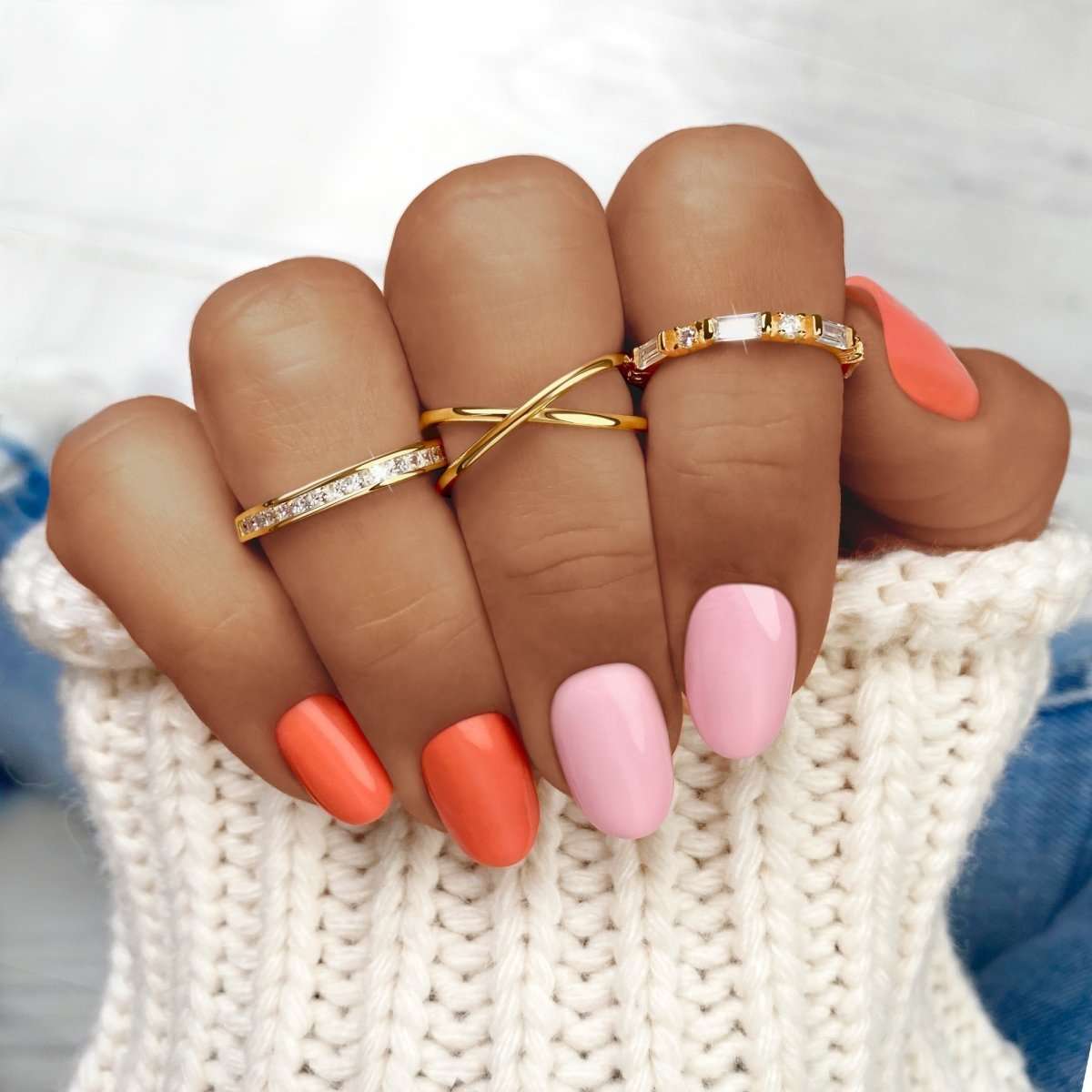 Anillo Midi Doble - LePetiteMarie