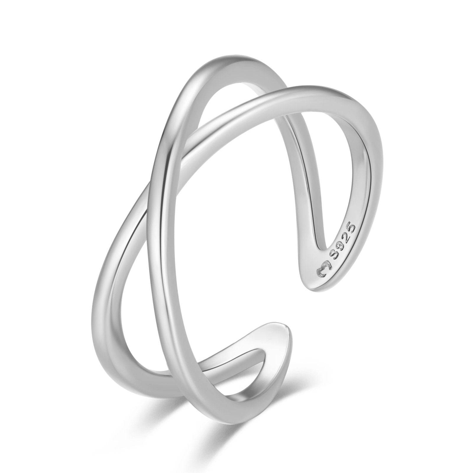 Anillo Midi "Doble" - LePetiteMarie
