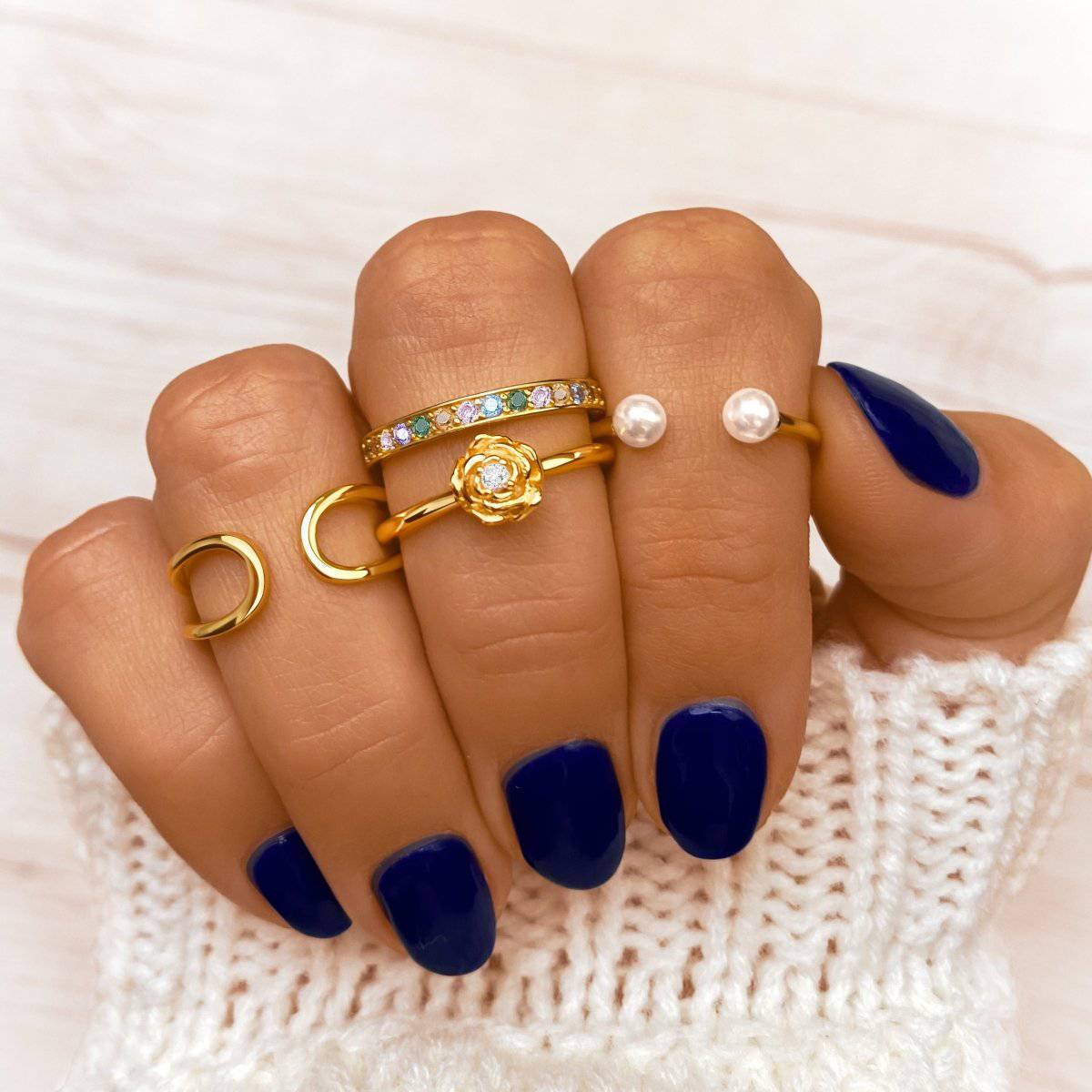 Anillo "Oblique" - LePetiteMarie