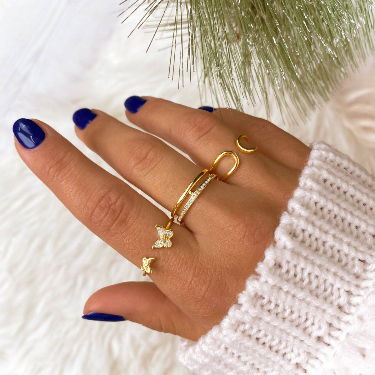 Anillo "Oblique" - LePetiteMarie
