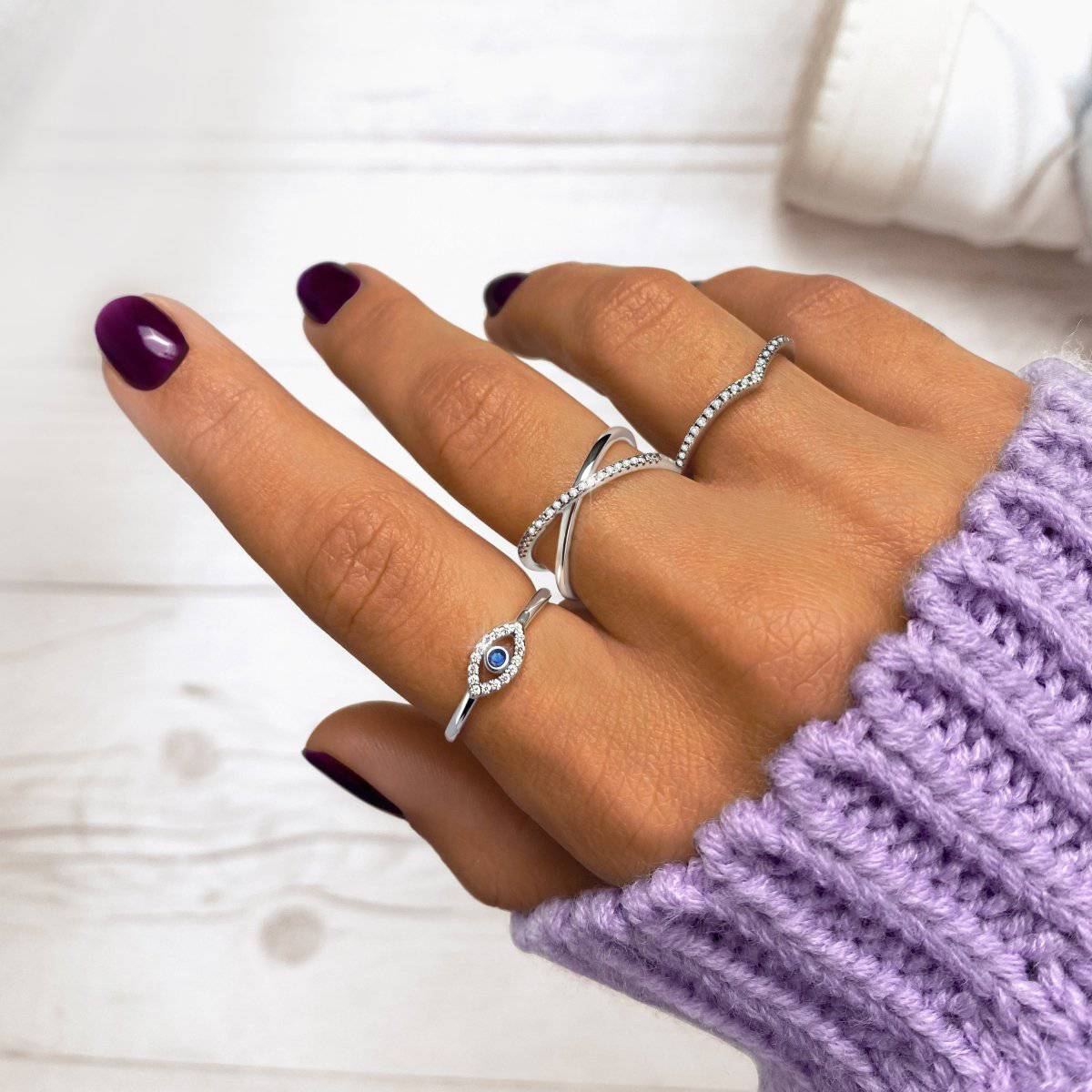 Anillo Ojo Azul - LePetiteMarie