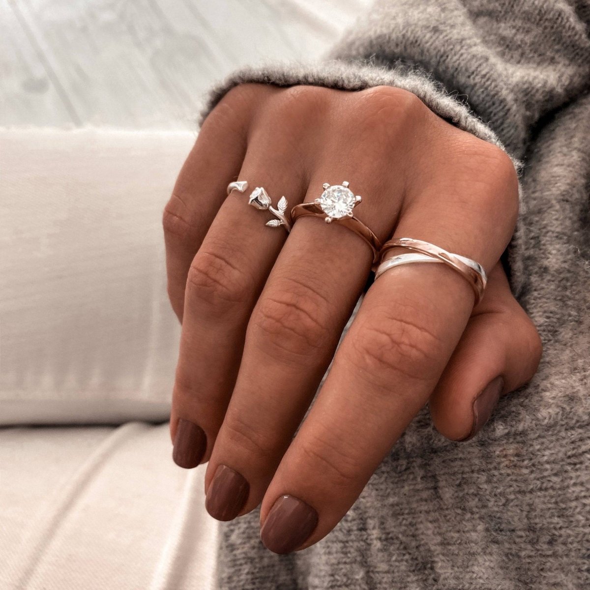 Anillo Pequeña Rosa - LePetiteMarie