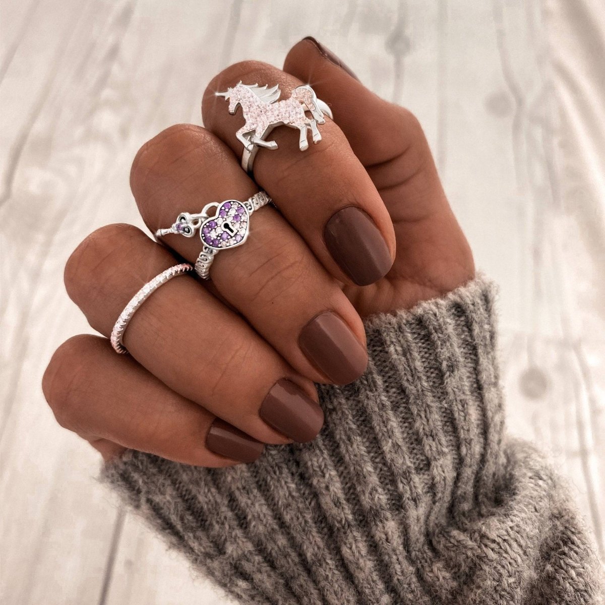 Anillo Pink Crystal - LePetiteMarie