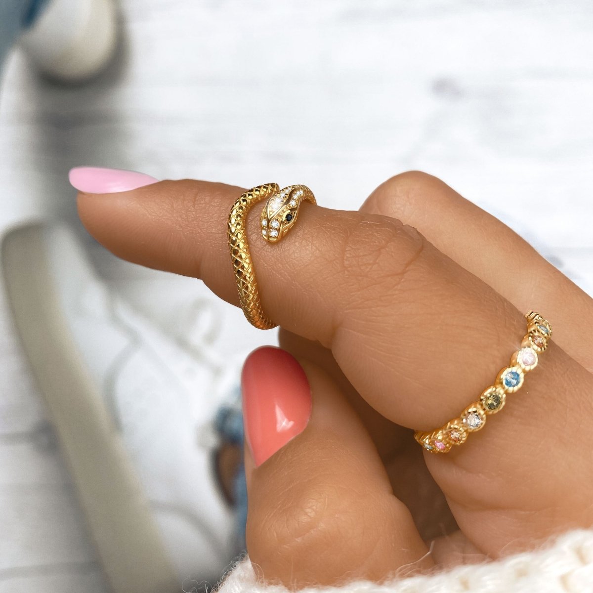 Anillo "Sierpe Exótica" - LePetiteMarie