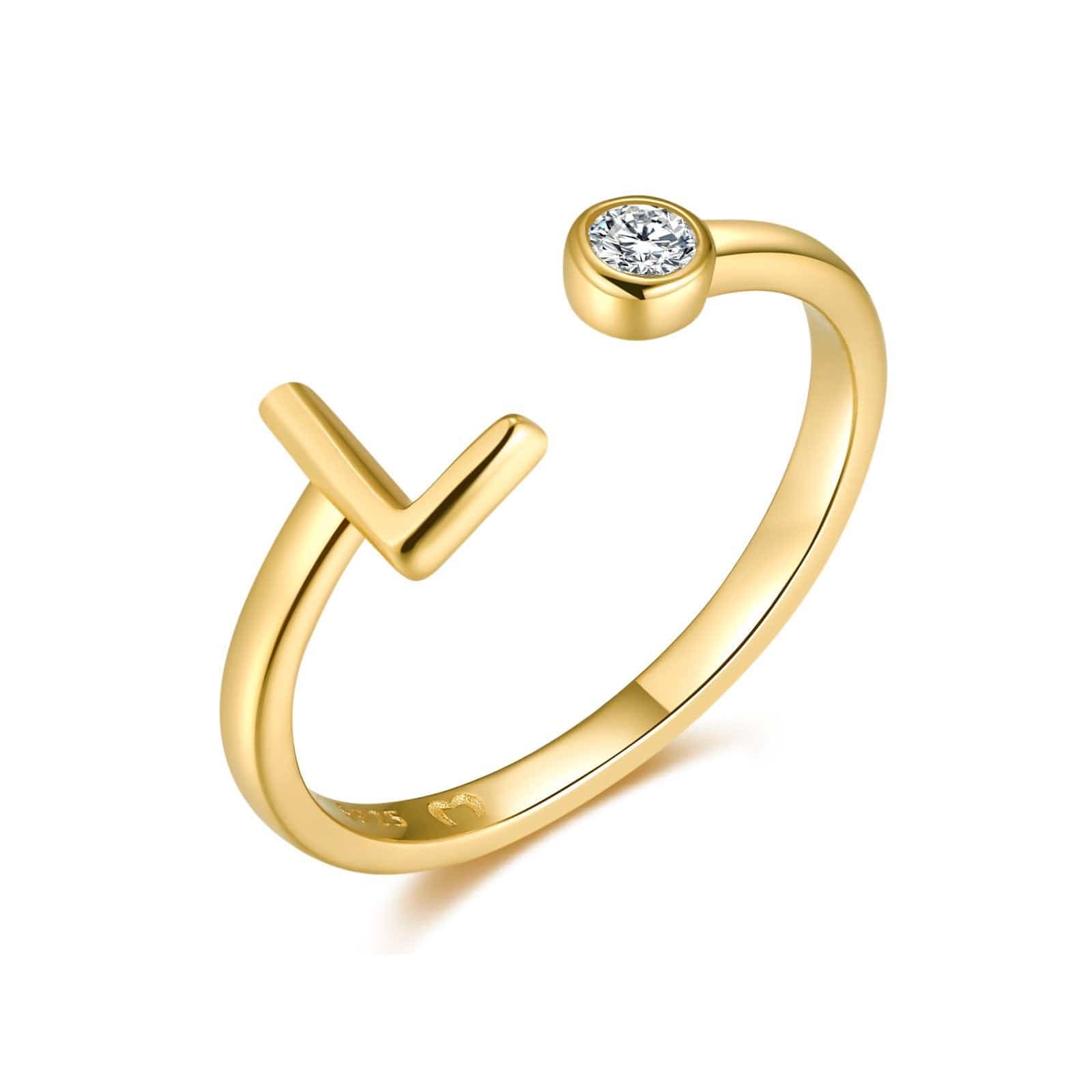 Anillo "Top Letter" - LePetiteMarie