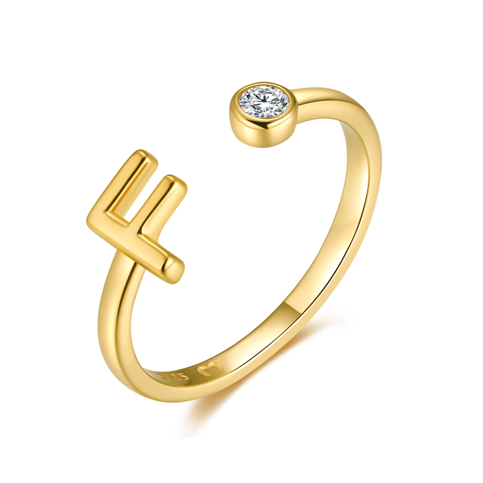 Anillo "Top Letter" - LePetiteMarie