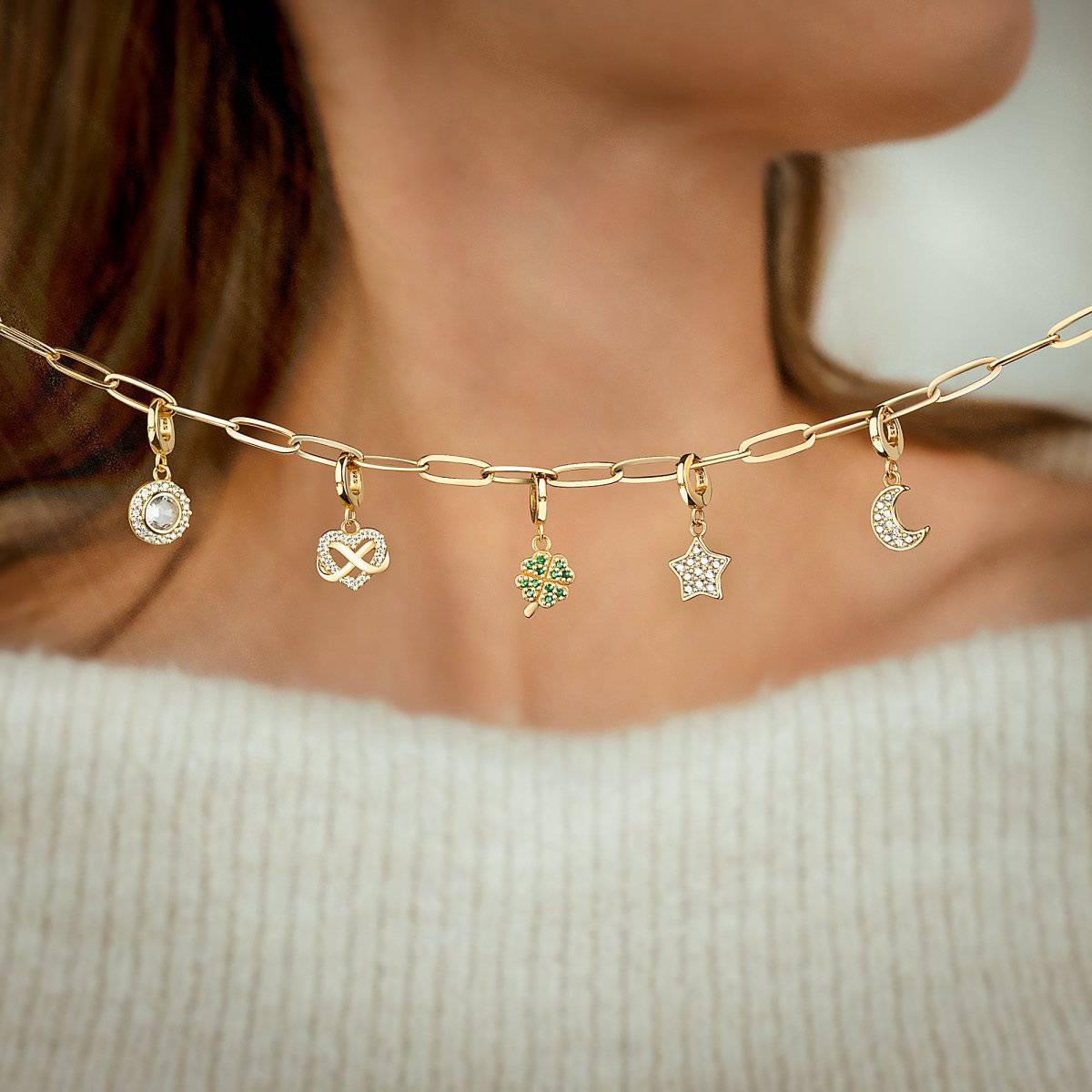 Charm "Luna Circonitas" - LePetiteMarie