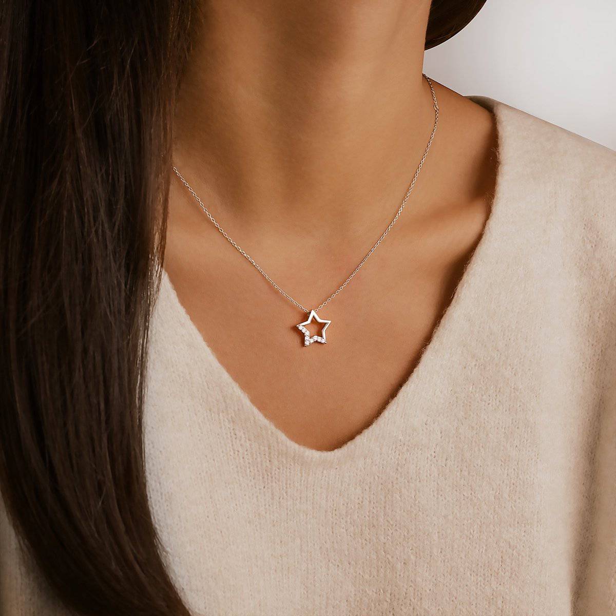 Collar Estrella Pentagonal - LePetiteMarie