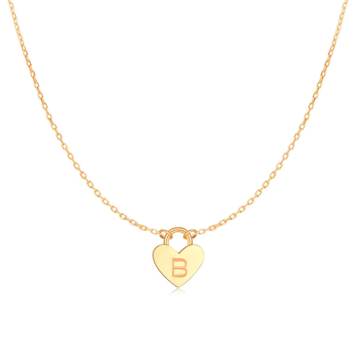 Collar Inicial Corazón - LePetiteMarie