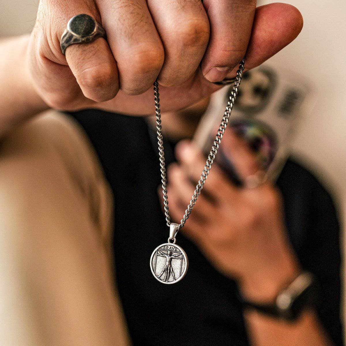 Collar Hombre BRAVE Vitruvio - LePetiteMarie
