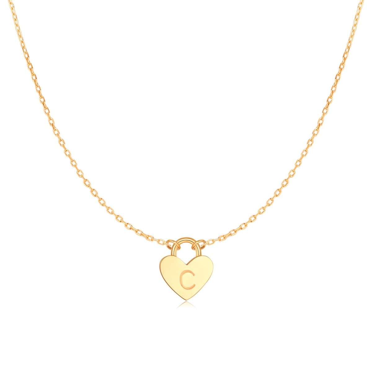 Collar Inicial Corazón - LePetiteMarie