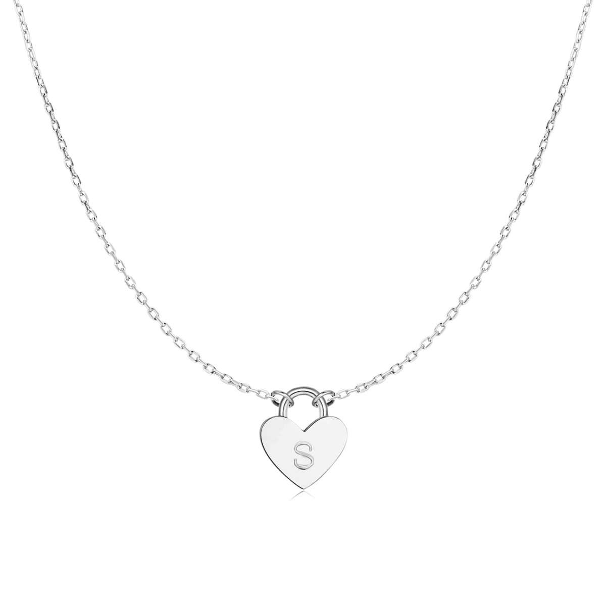 Collar Inicial Corazón - LePetiteMarie