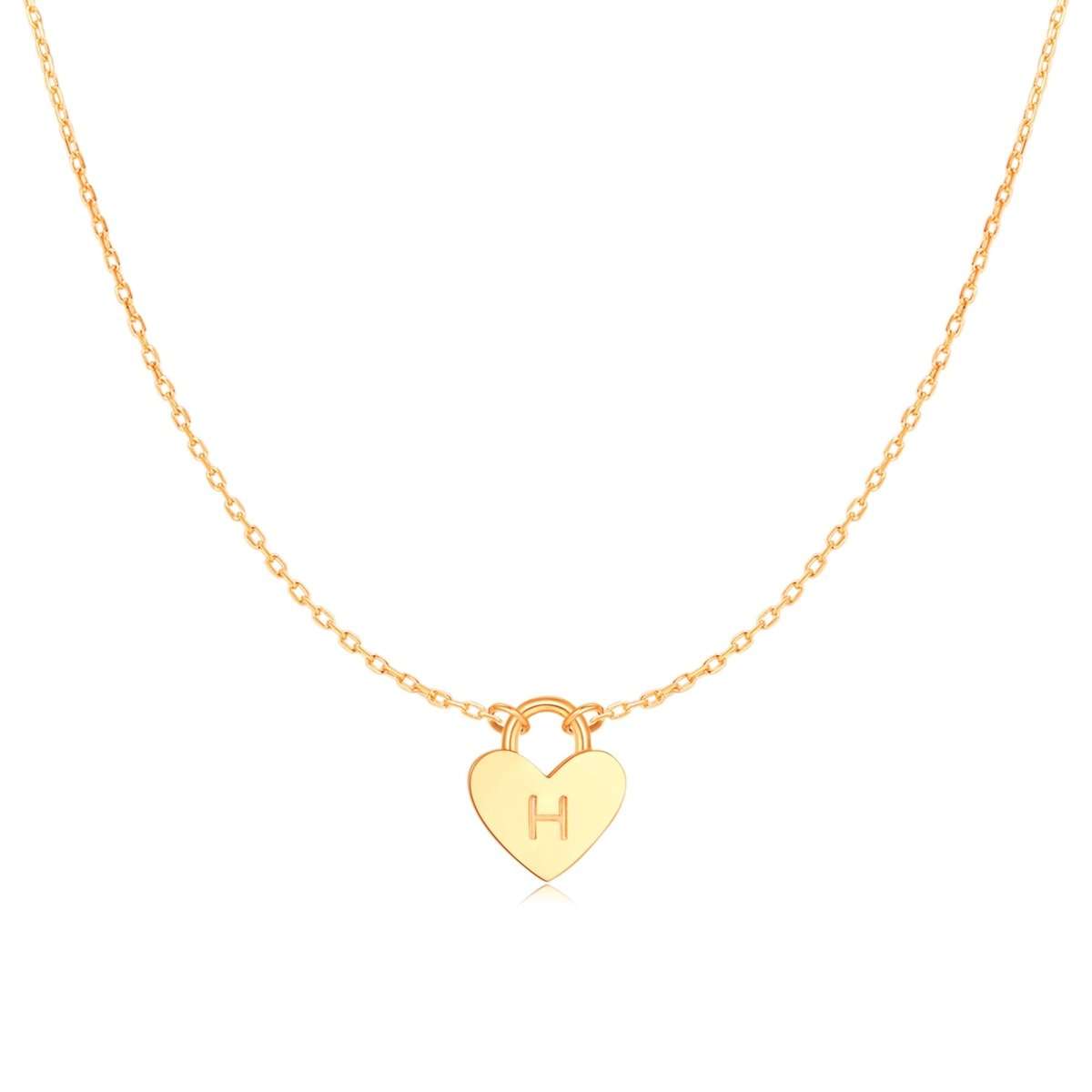Collar Inicial Corazón - LePetiteMarie