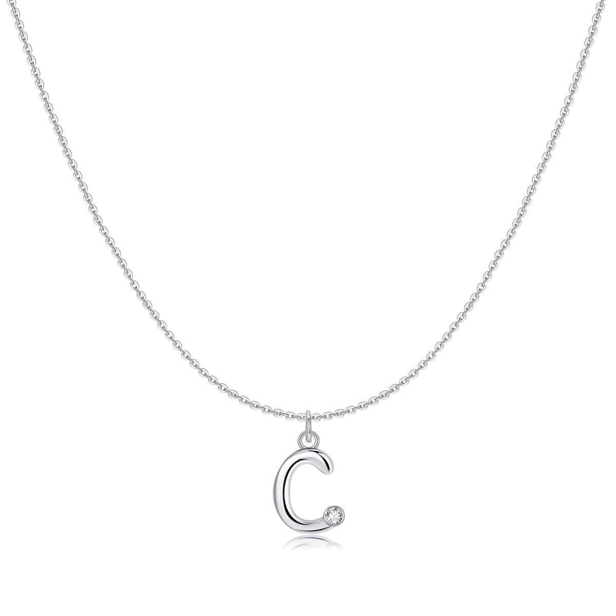 Collar Inicial Glitter - LePetiteMarie