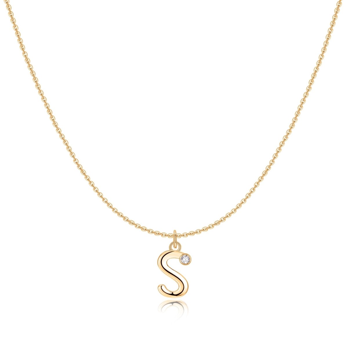 Collar Inicial Glitter - LePetiteMarie