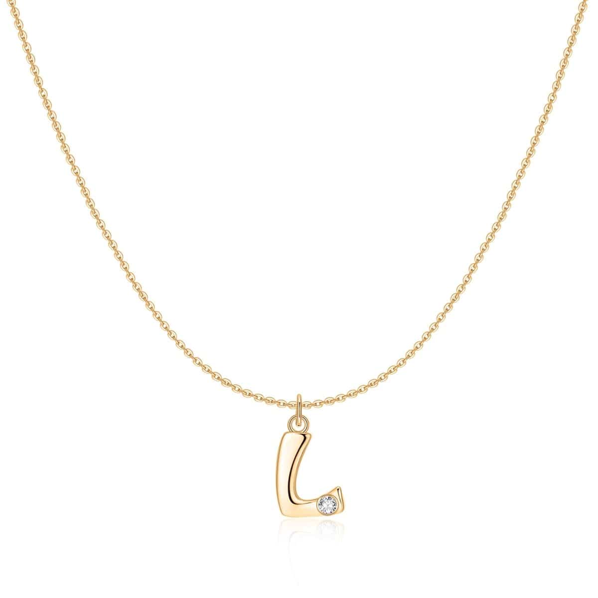 Collar Inicial Glitter - LePetiteMarie