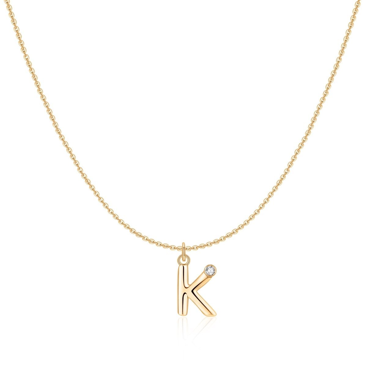 Collar Inicial Glitter - LePetiteMarie