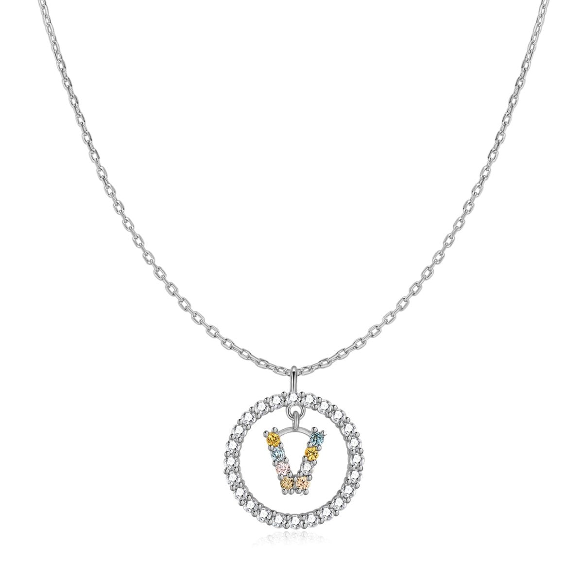 Collar Iniciales Brillantes - LePetiteMarie