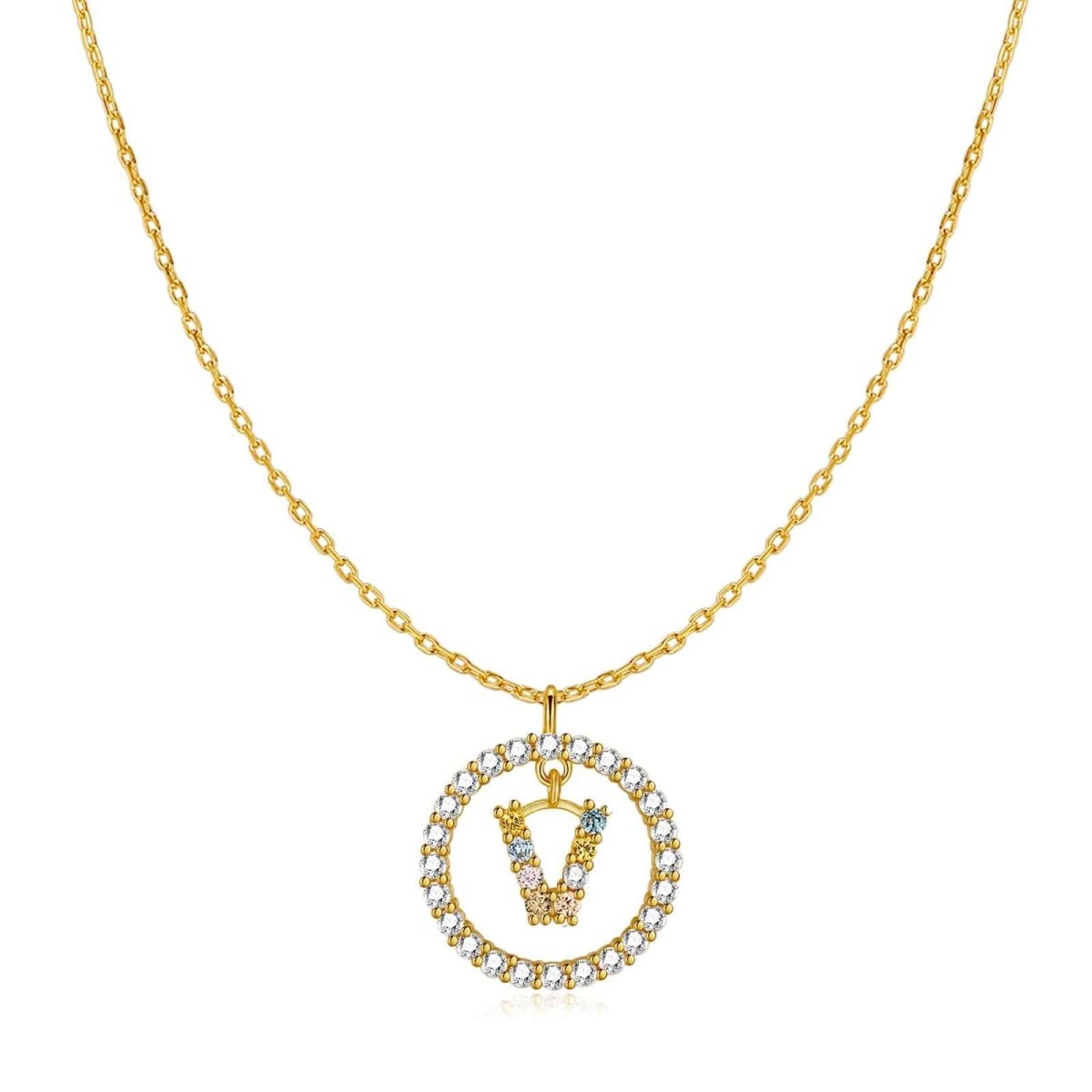 Collar Iniciales Brillantes - LePetiteMarie