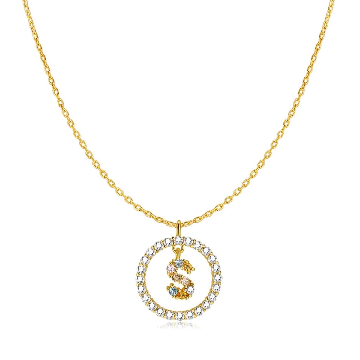 Collar Iniciales Brillantes - LePetiteMarie